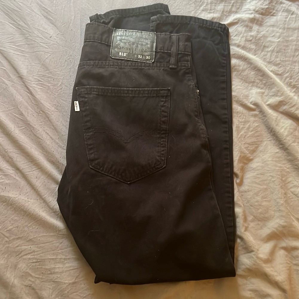Levi’s 512 black jeans
